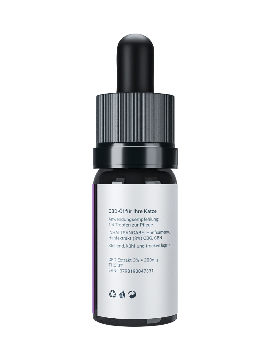 CBD-Öl für Katzen 3% – Bild 4
